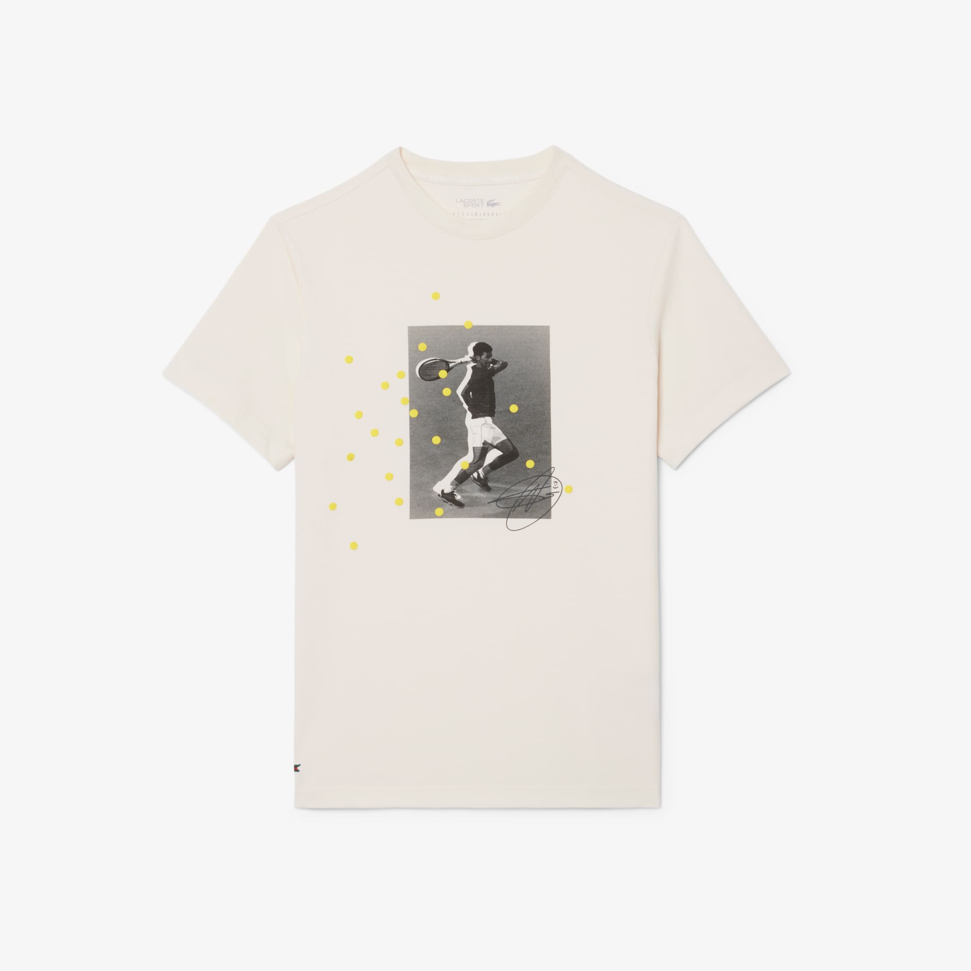 Lacoste Tennis x Novak Djokovic Graphic T-Shirt - All Men's