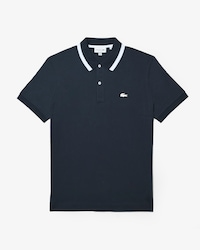 Polo para hombre de corte regular en algod&oacute;n flexible