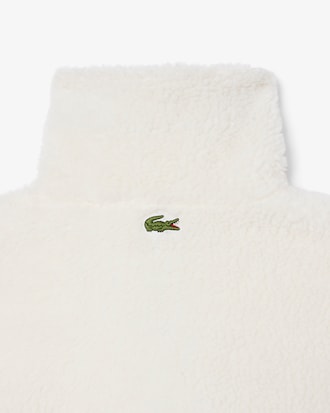 Women's High-Neck Oversized Fleece Sweatshirt