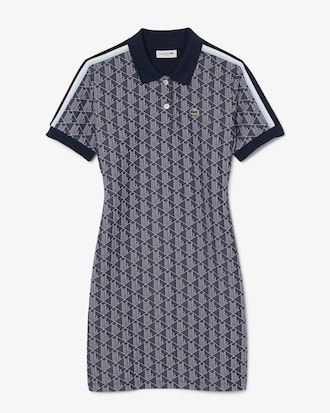 Women's Slim Fit Monogram Polo Dress