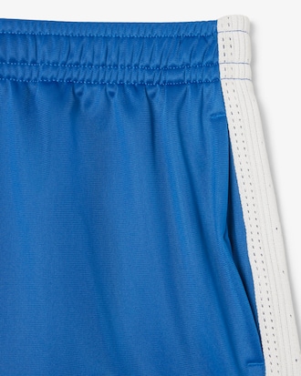 Women's Satin Jersey Pointelle Stripe Shorts