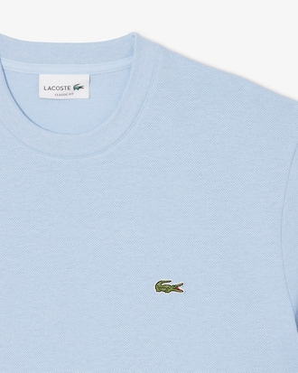 Heavy Cotton and Linen Piqu&eacute; T-Shirt