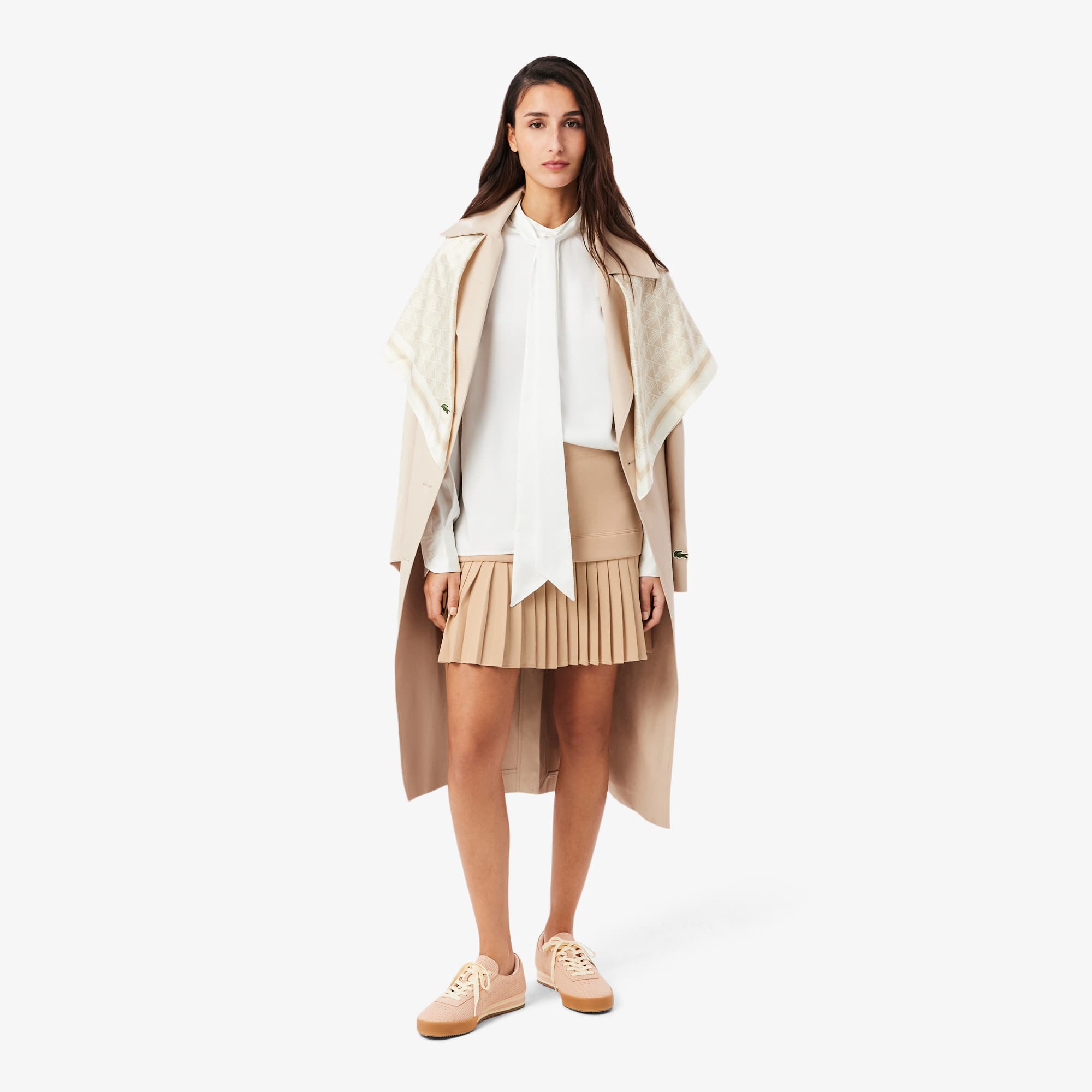 Pleated Cotton Skirt - Shorts & Skirts - New In 2026 | Lacoste
