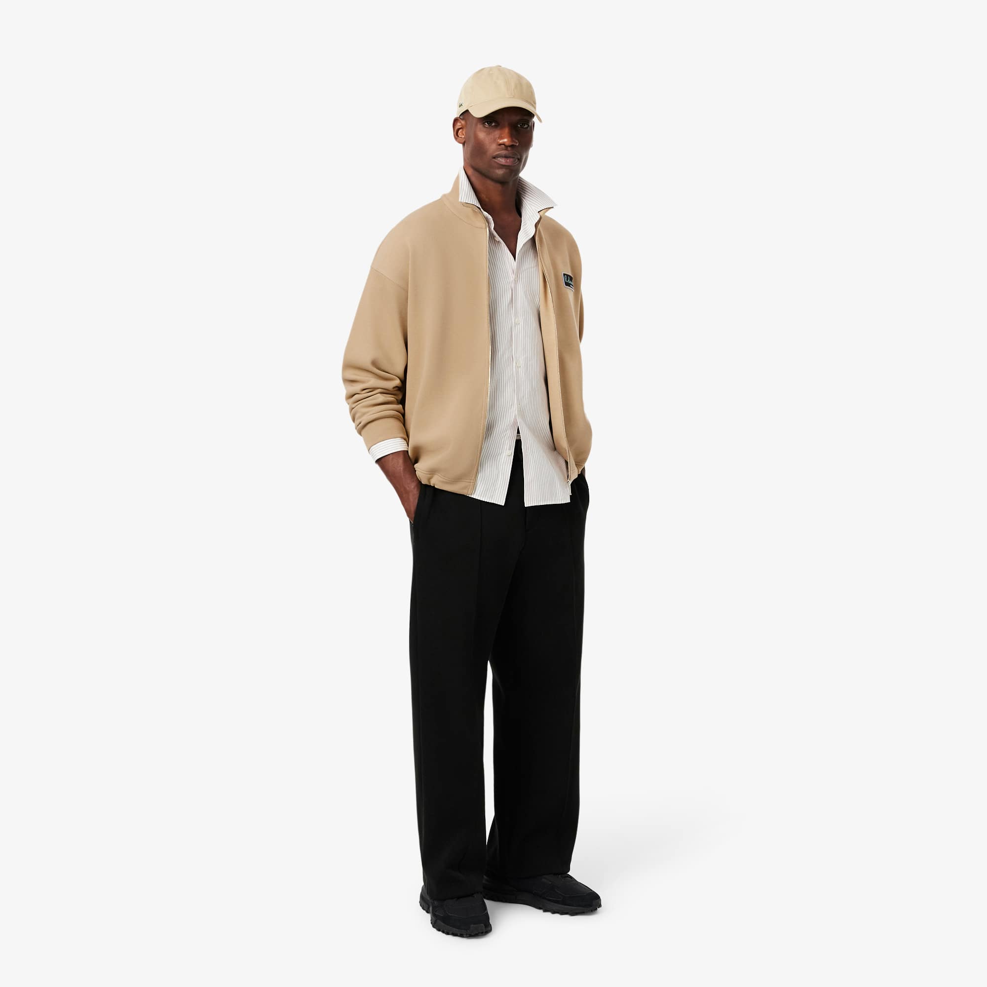 Men's Loose Fit Signature Badge Sweatshirt - Sweaters