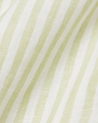 Men's Regular Fit Striped Linen Shirt