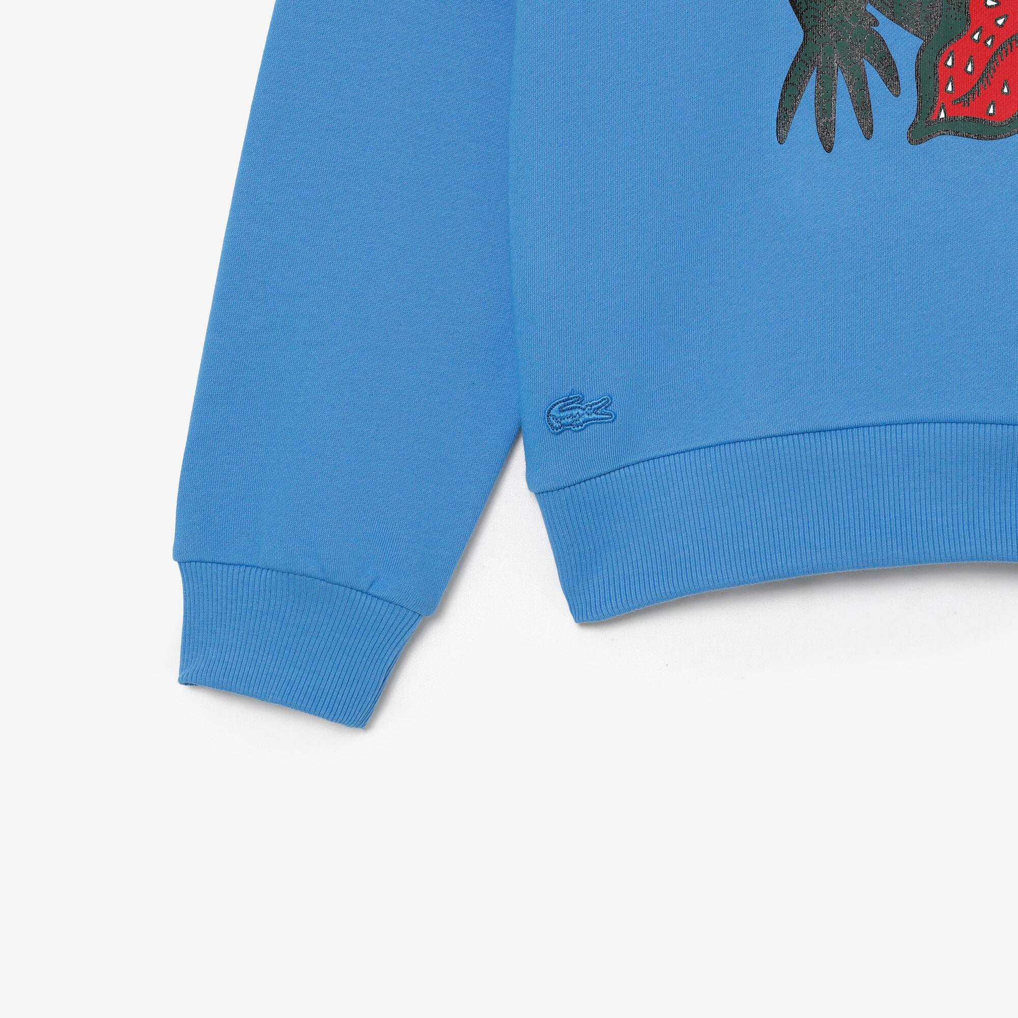 Women's Lacoste x Netflix Loose Fit Organic Cotton Fleece