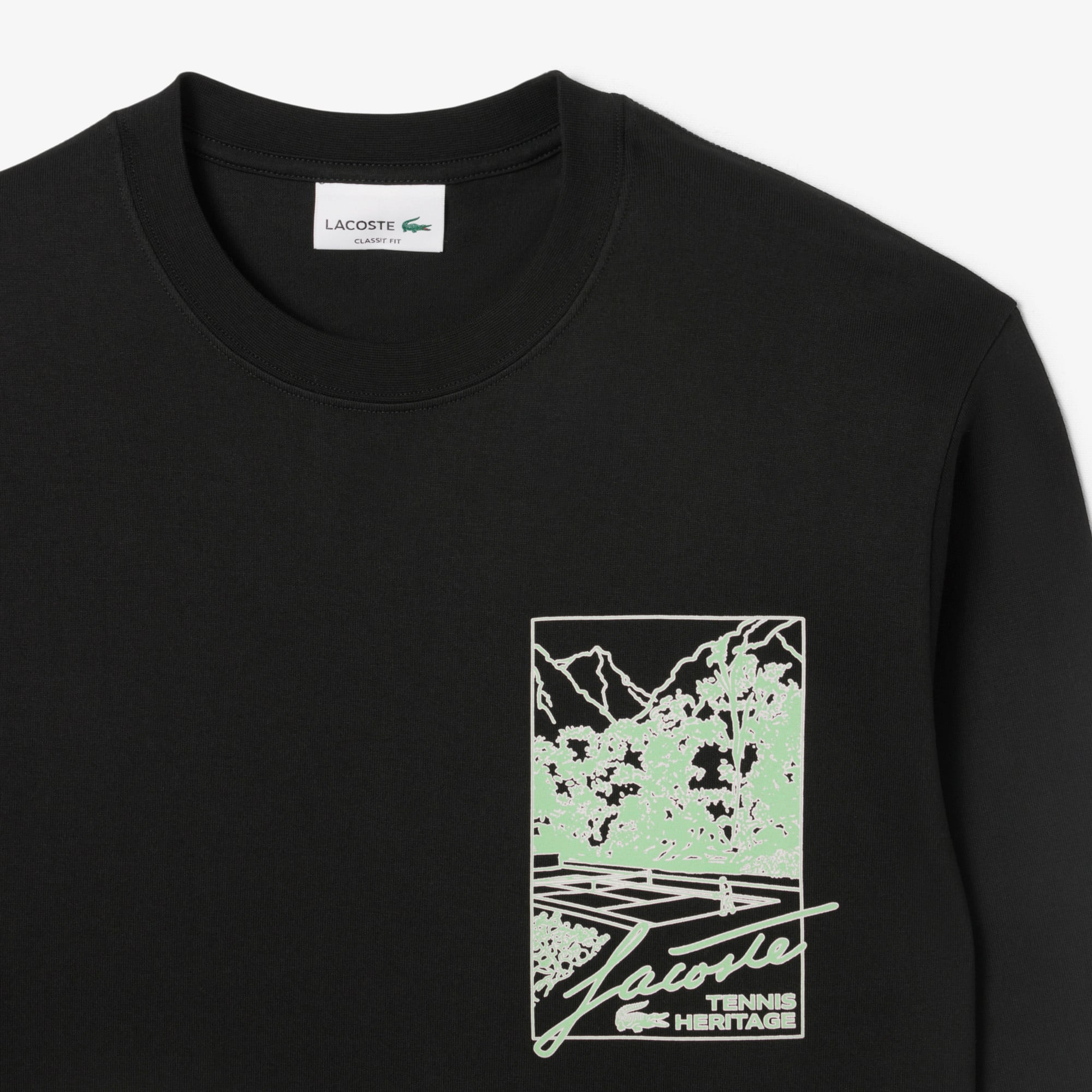 Men's Long Sleeve Heavy Jersey T-Shirt - Organic Cotton - New In
