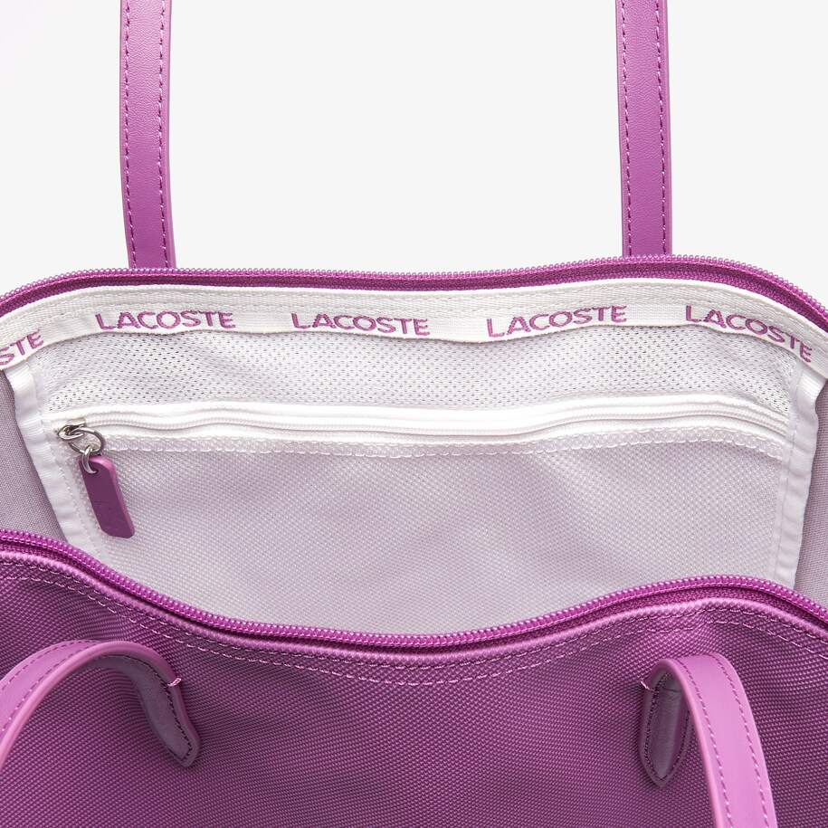 Concept Lacoste Sac Cabas ZippÃ© Lacoste Noir Sac Lacoste