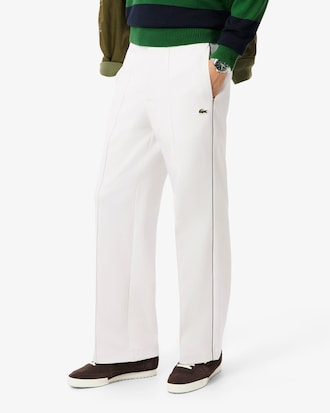 Men's Pleated Twill Sweatpants