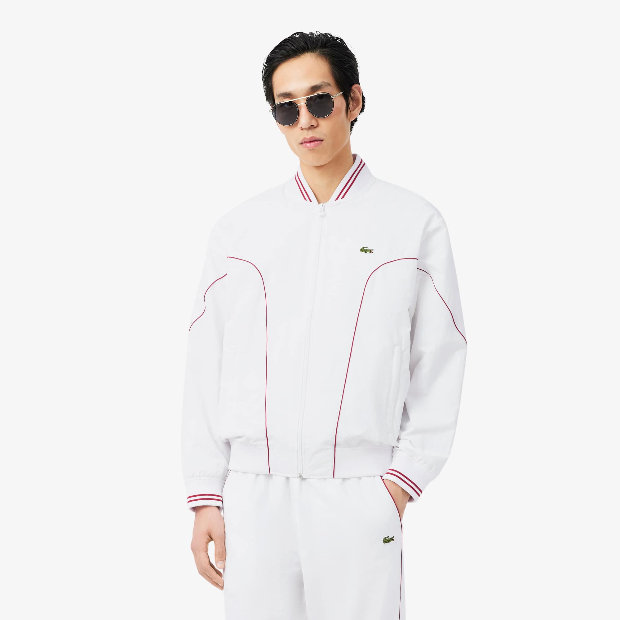 Lacoste Archive Edition Track Jacket - 50 - M In White