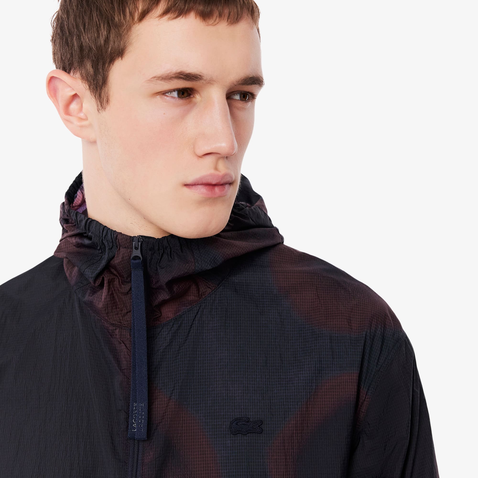 Men's Ombré Print Ripstop Nylon Jacket - Jackets & Coats - New In
