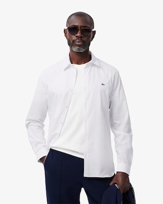 Men's Slim Fit Stretch Poplin Shirt