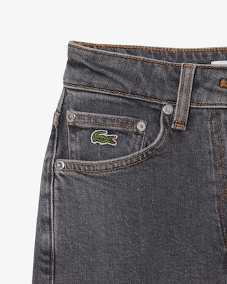 Jeans de Mezclilla de Corte Recto