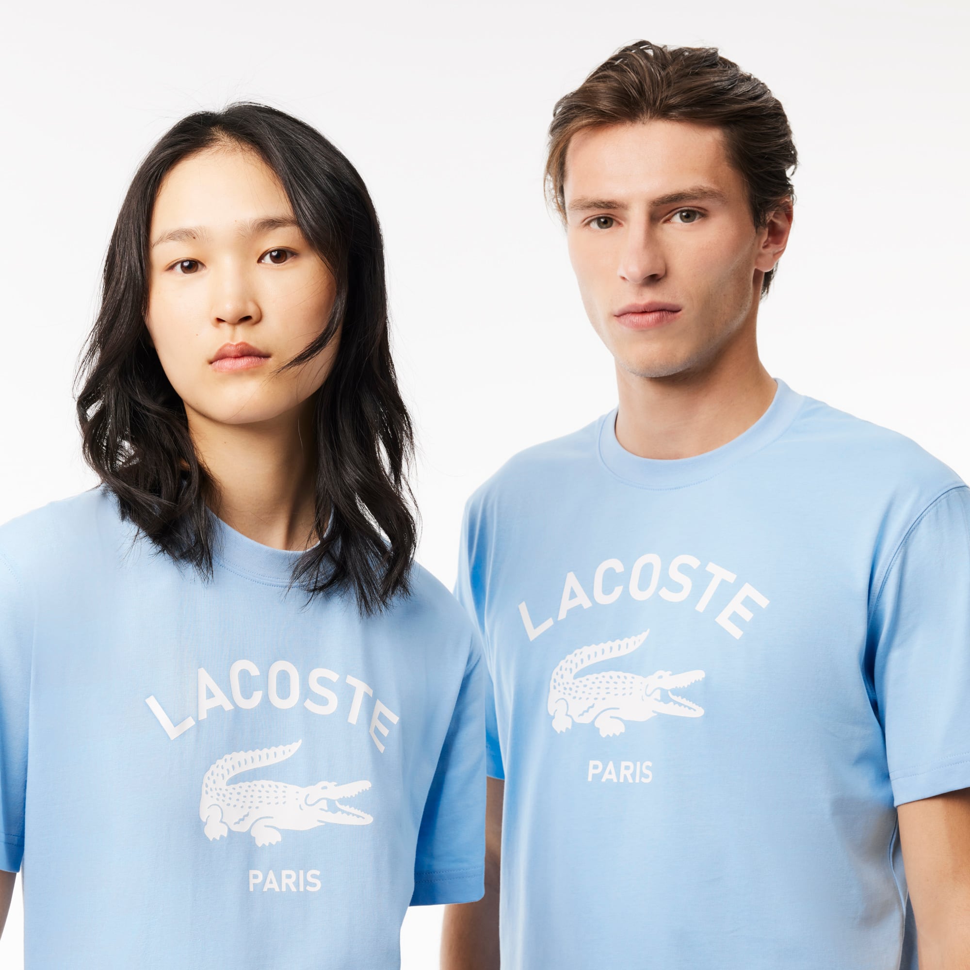 Unisex Signature Print Cotton T-Shirt - T-shirts - New In 2026