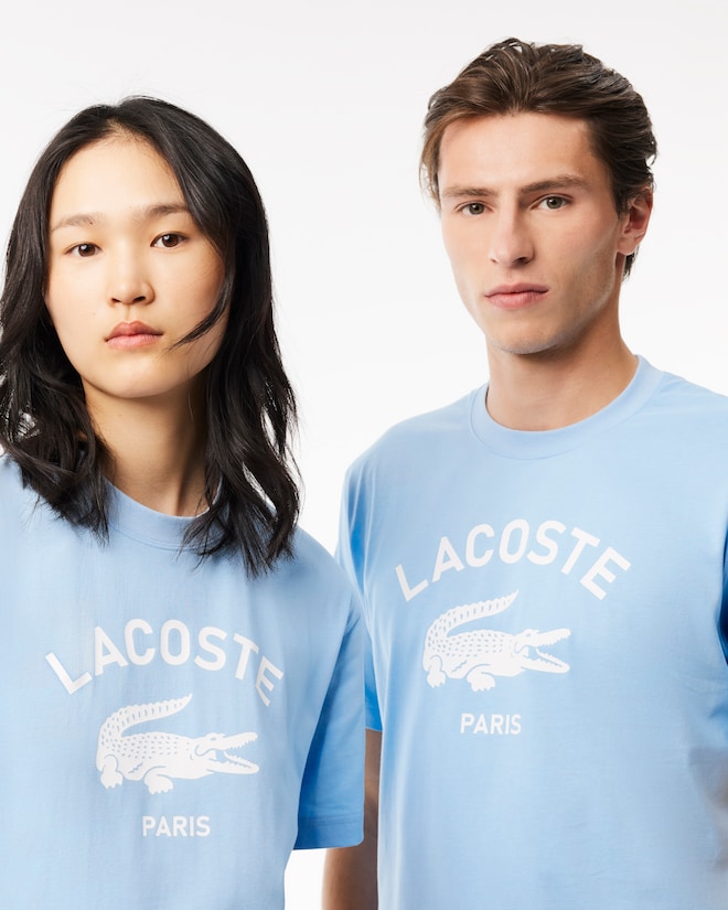 Unisex Classic Fit Logo Print T-Shirt