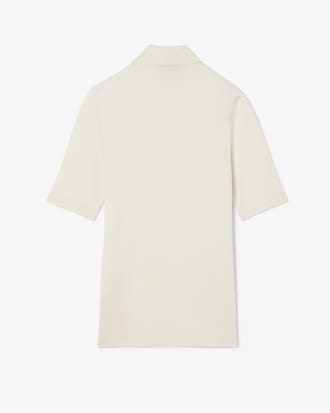 Runway Slim Fit Silk Mini-Piqué Polo Shirt