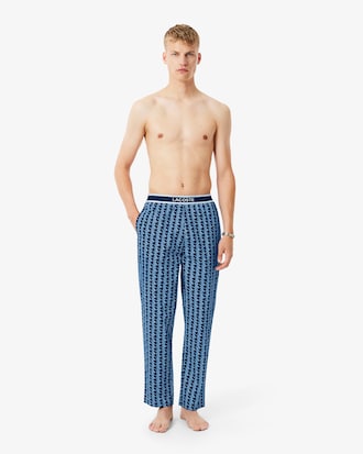 Men's Monogram Poplin Pajama Pants