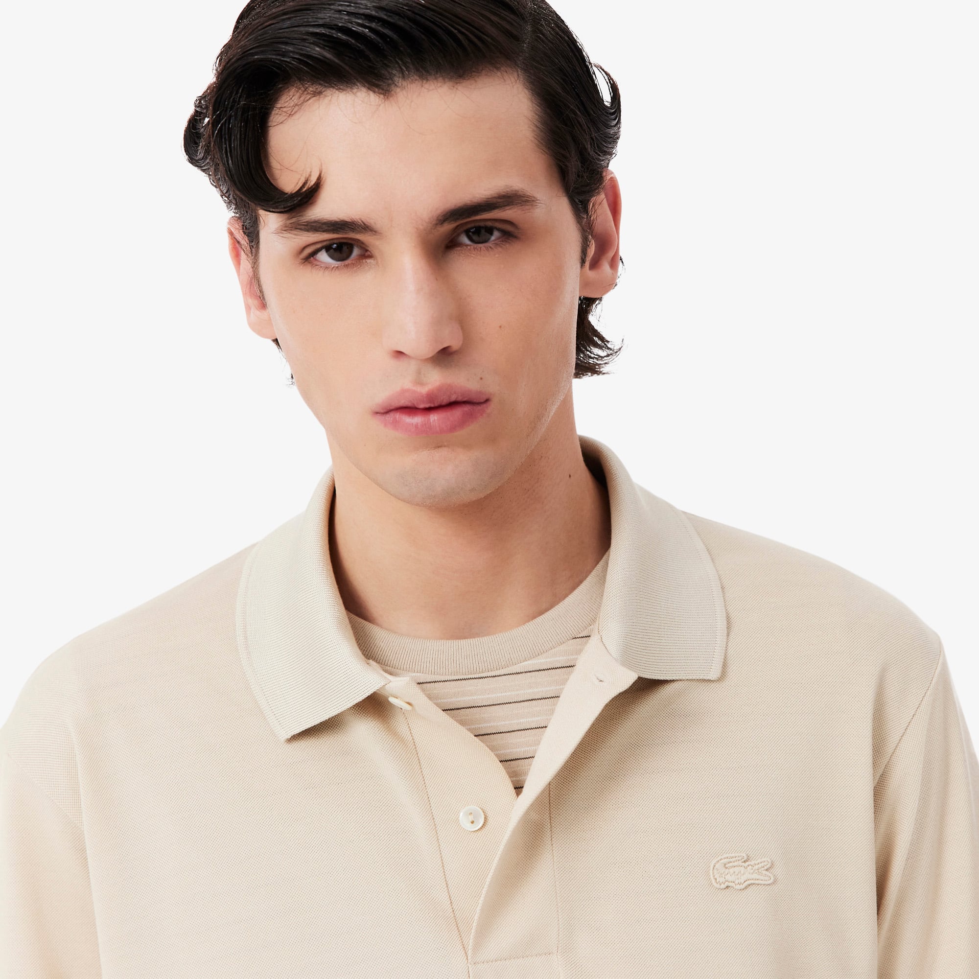 Runway Classic Fit Silk Piqué Polo Shirt