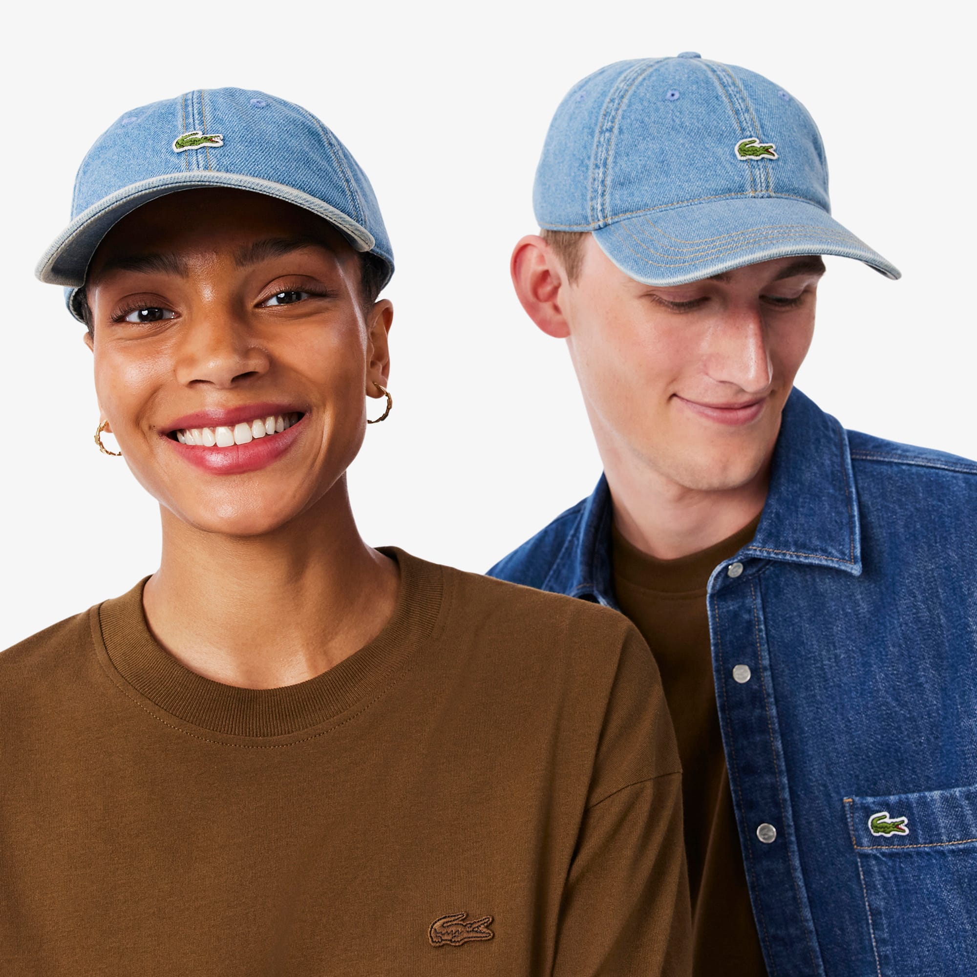 Unisex Cotton Denim Cap - Caps & Hats - New In 2026 | Lacoste