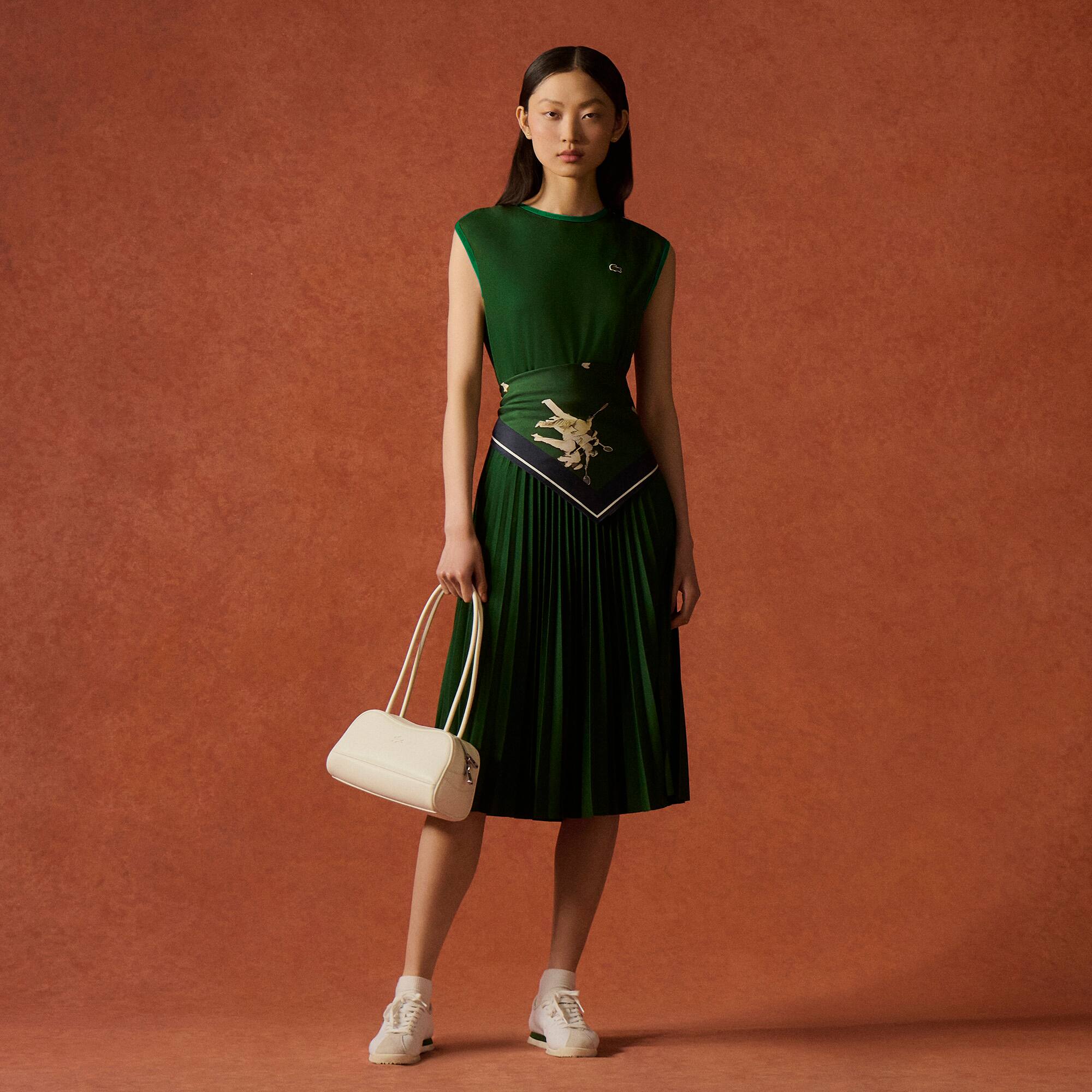 Lora Leather Shoulder Bag - Bags - New In 2026 | Lacoste