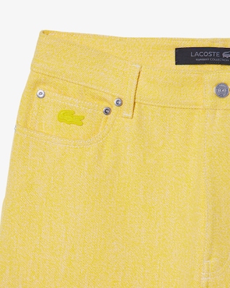 Men's Runway Wide Leg Denim Jeans
