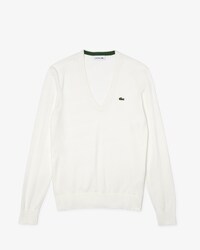 Women&rsquo;s V-neck Loose Organic Cotton Sweater
