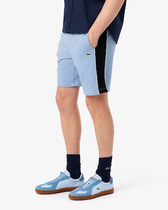 Regular Fit Colorblock Fleece Shorts