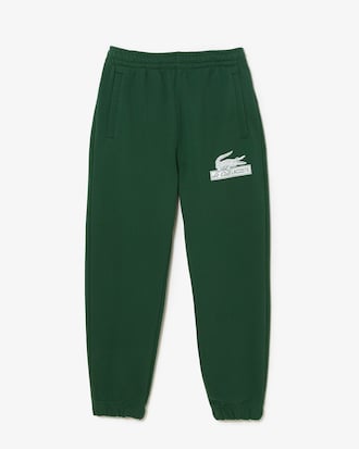 Pantalon de surv&ecirc;tement homme Lacoste en coton biologique