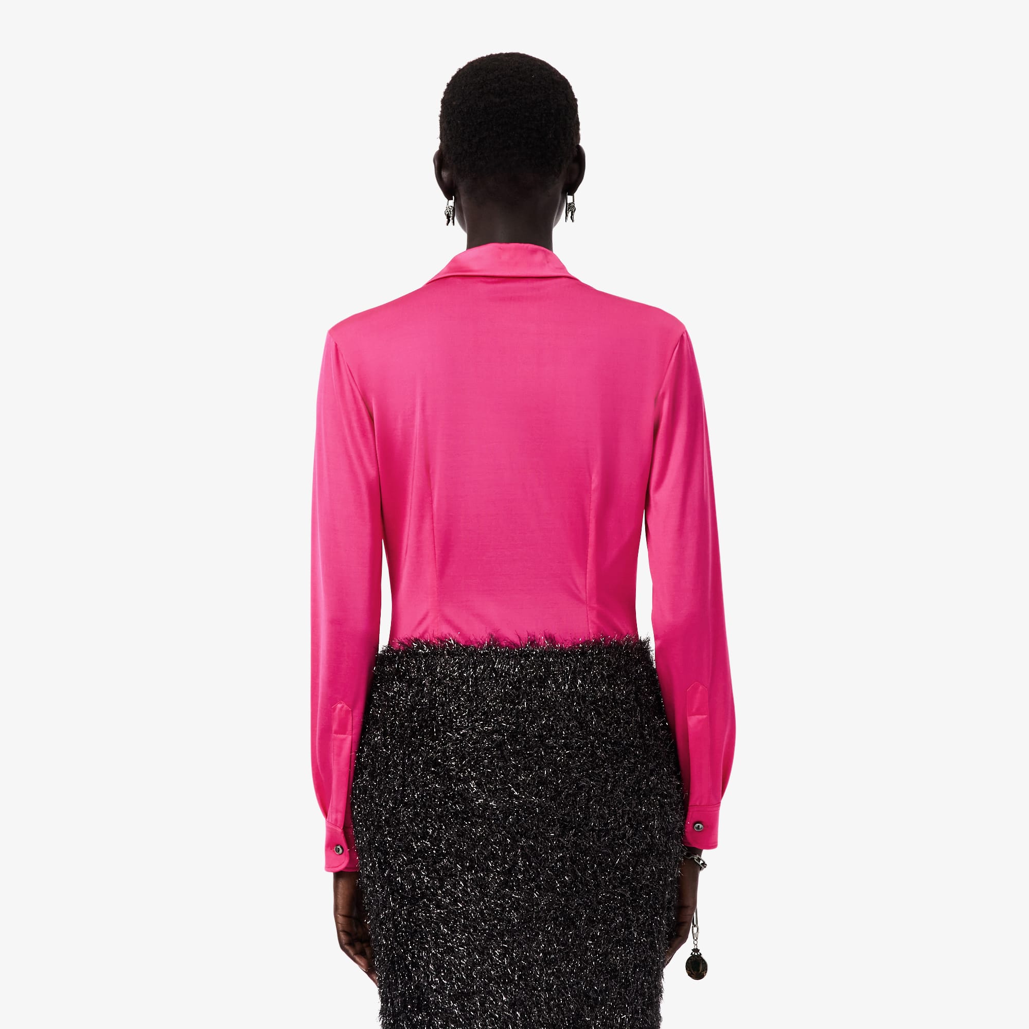 Runway Satin Slim Fit Shirt