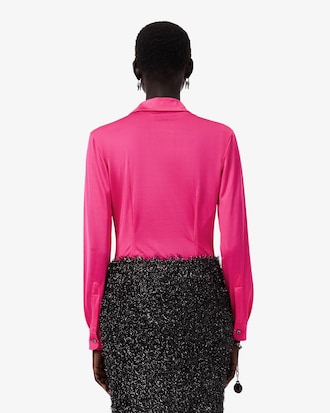 Runway Satin Slim Fit Shirt