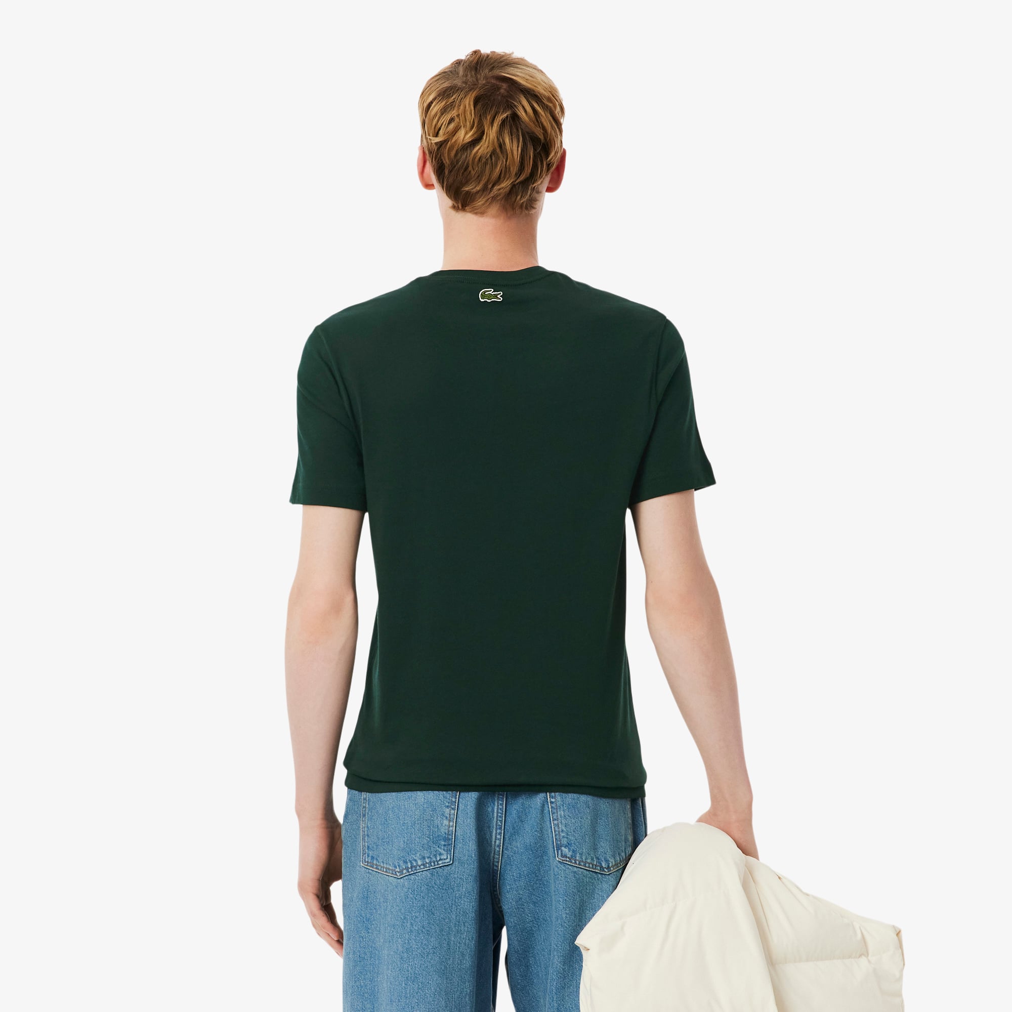 Men's Printed Cotton T-Shirt - T-shirts - New In 2026 | Lacoste