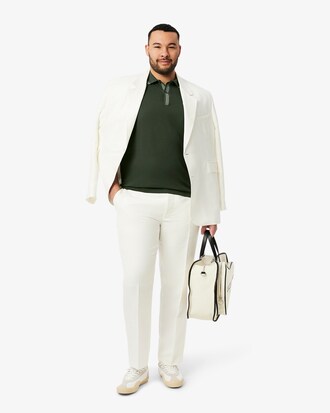 Men's Regular Fit L.12.12 Badge Print Polo