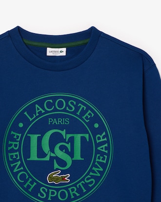 Kids' Printed Crew Neck Sweatshirt