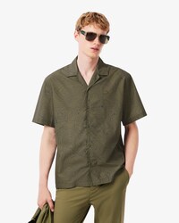 Camisa De Manga Corta De Corte Relajado