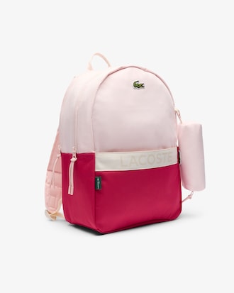 Unisex 3-Pocket Backpack with Pencil Case
