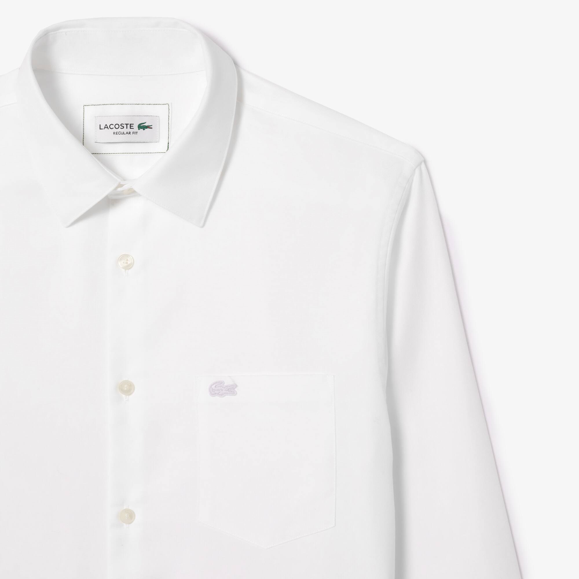 Men's Regular Fit Cotton Shirt - Button Down Shirts - New In 2025