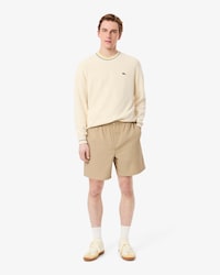 Shorts De Popel&iacute;n Relax Fit Para Hombre