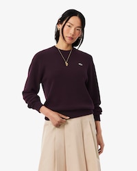 Women's Relaxed Fit Cotton Crew Neck Sweater