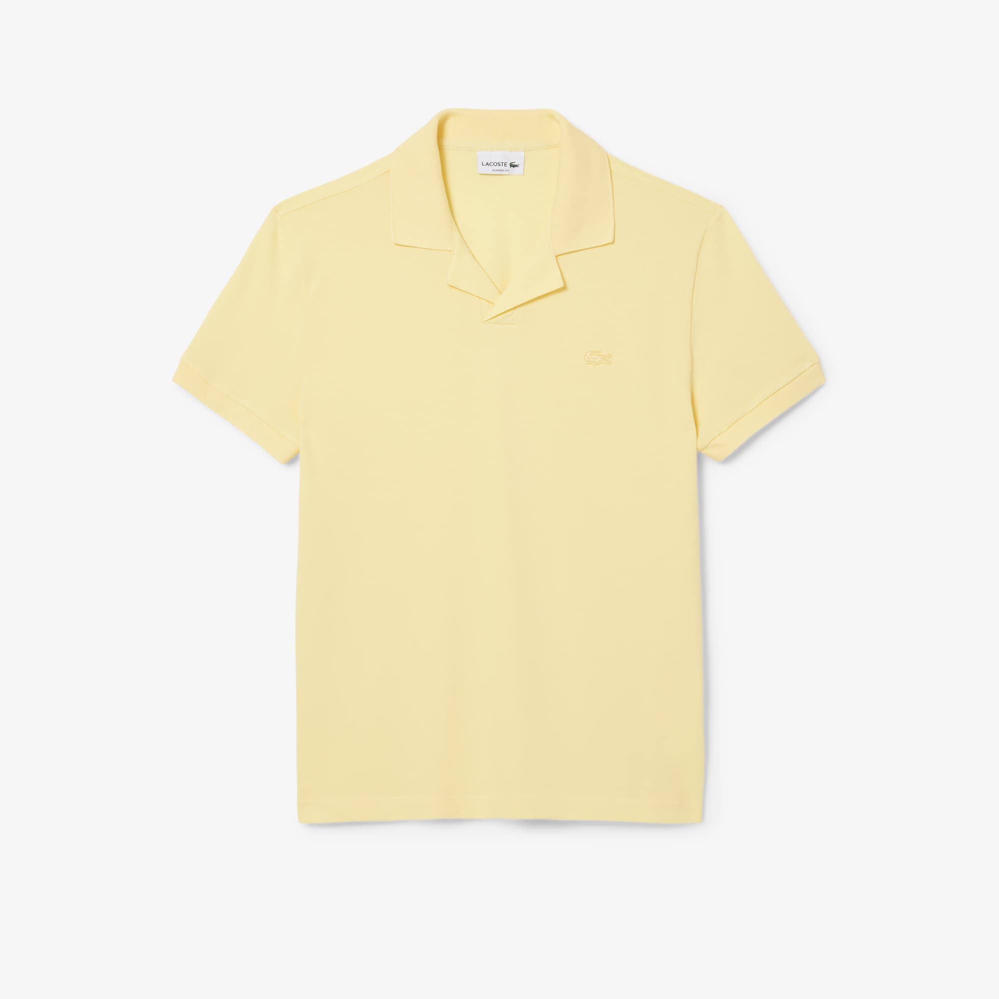 【送料&関税込】Lacoste Classic Design Polo Shirt Lacoste Men's Classic fit Long-Sleeve Polo Shirt In Marl
