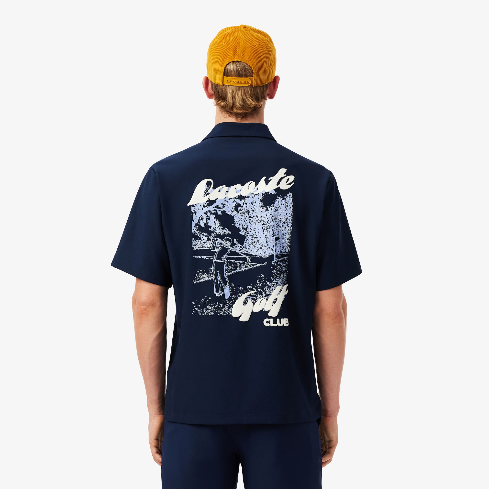 Men's Ultra Dry Printed Stretch Golf Shirt - Button Down Shirts