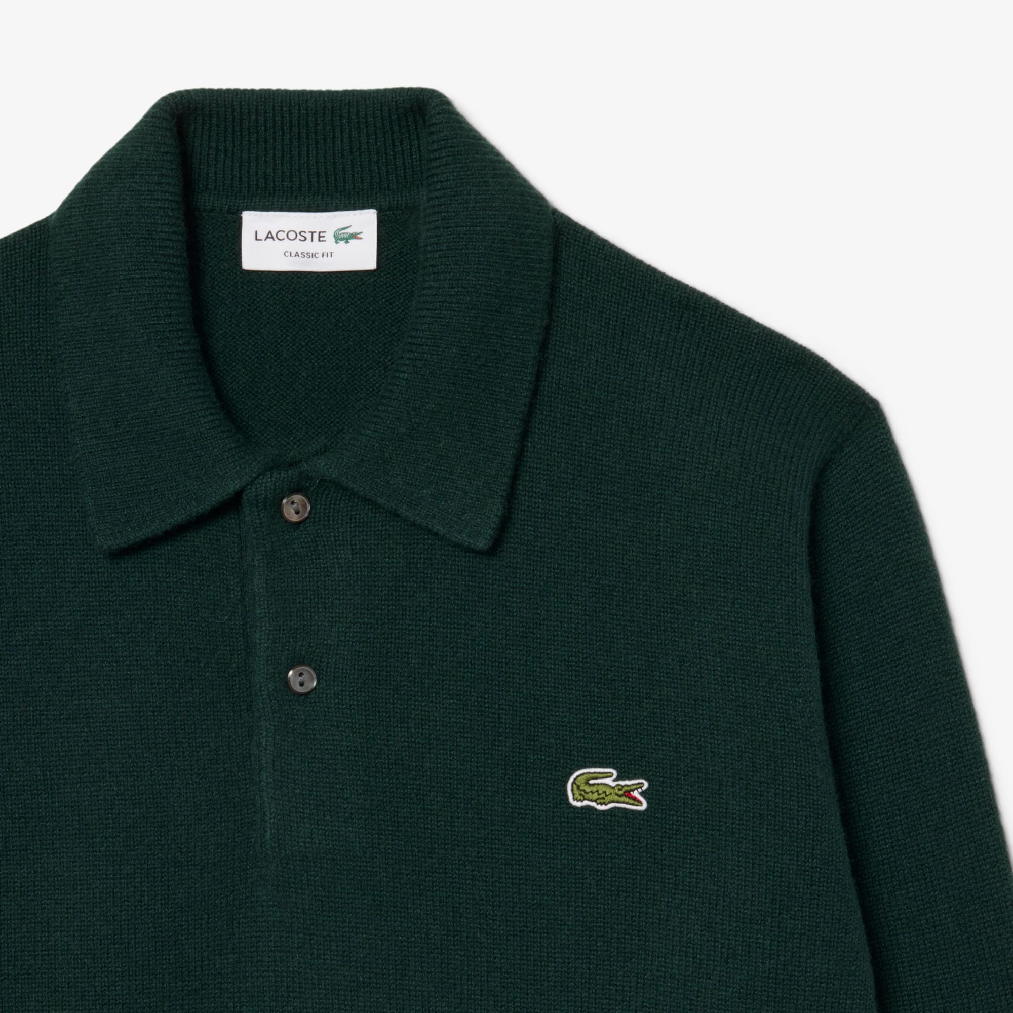 Cashmere Polo Collar Sweater