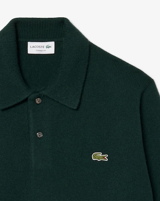 Cashmere Polo Collar Sweater