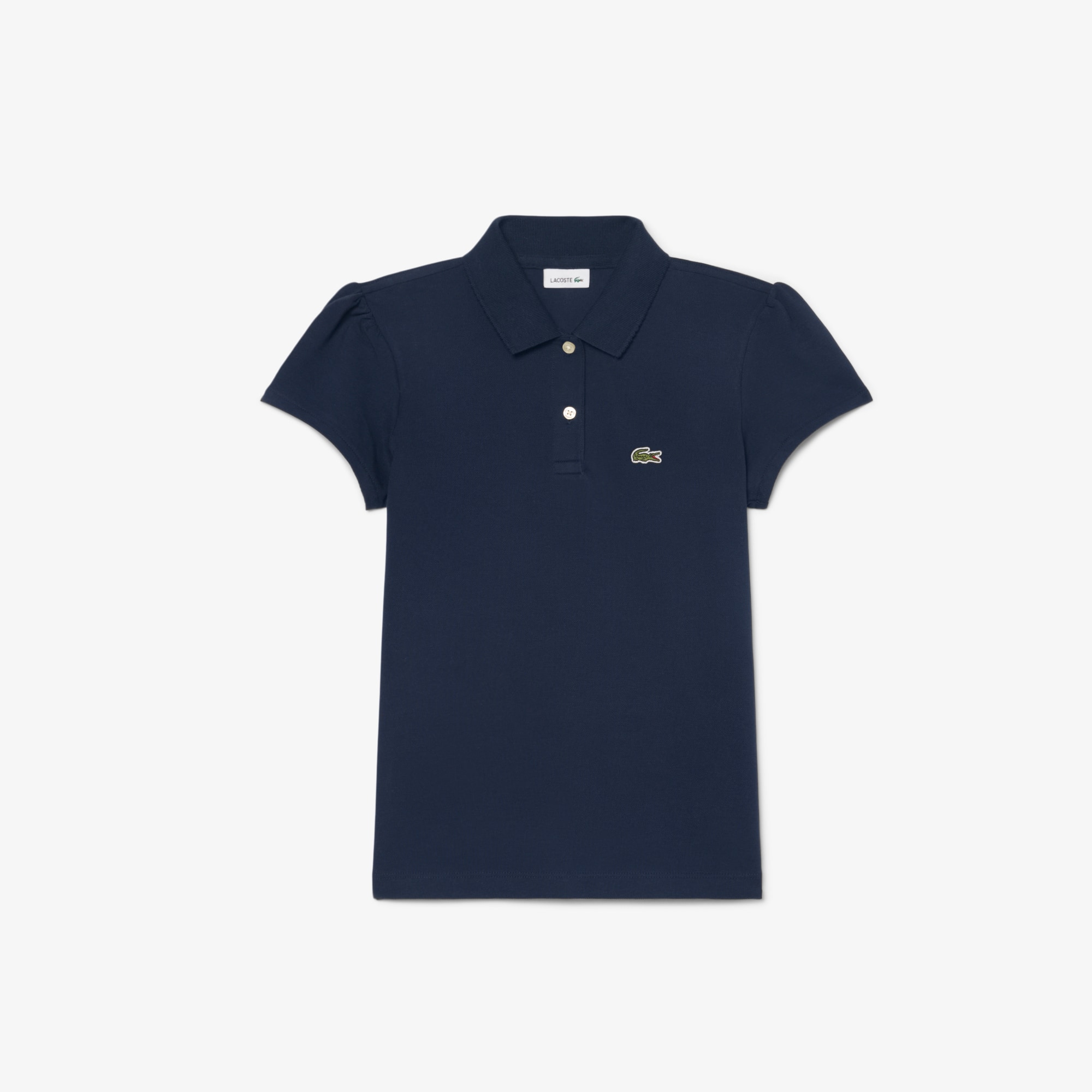 Scallop Collar Mini Piqué Polo Shirt - Kids' Polos - New In 2026