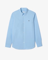 Camisa Para Hombre Slim Fit De Popelina Elastico 