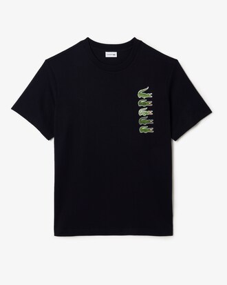 Men's Big Fit Contrast Print T-Shirt