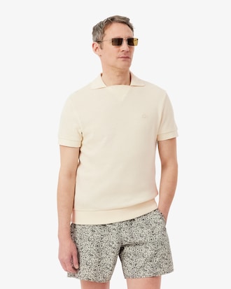 Regular Fit Lacy Cotton Polo