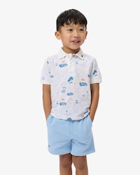 Mini Piqu&eacute; Printed Polo