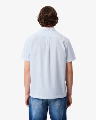 Regular Fit Short Sleeved Plaid Shirt