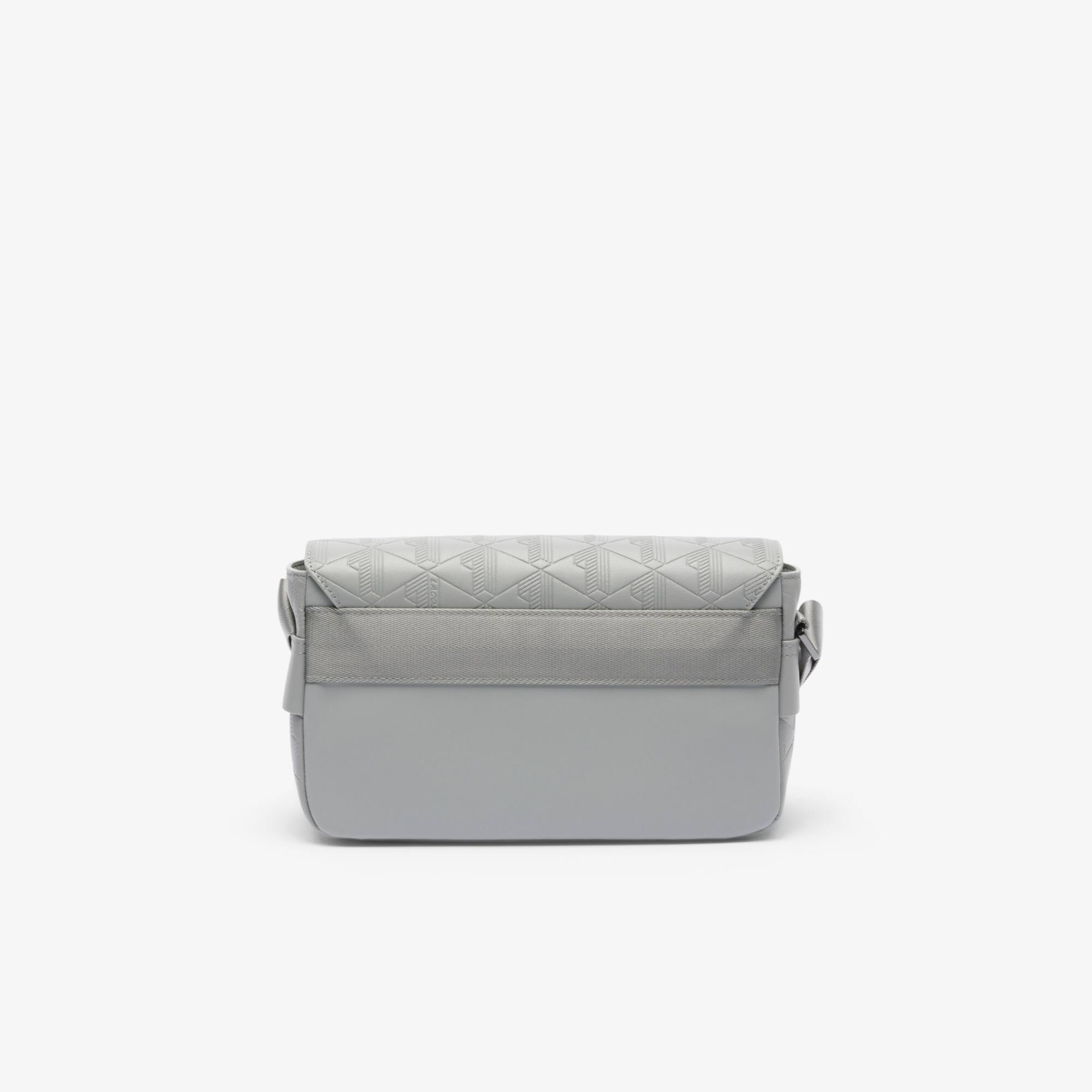 Monogram Leather Flap Close Satchel - Bags - New In 2026 | Lacoste