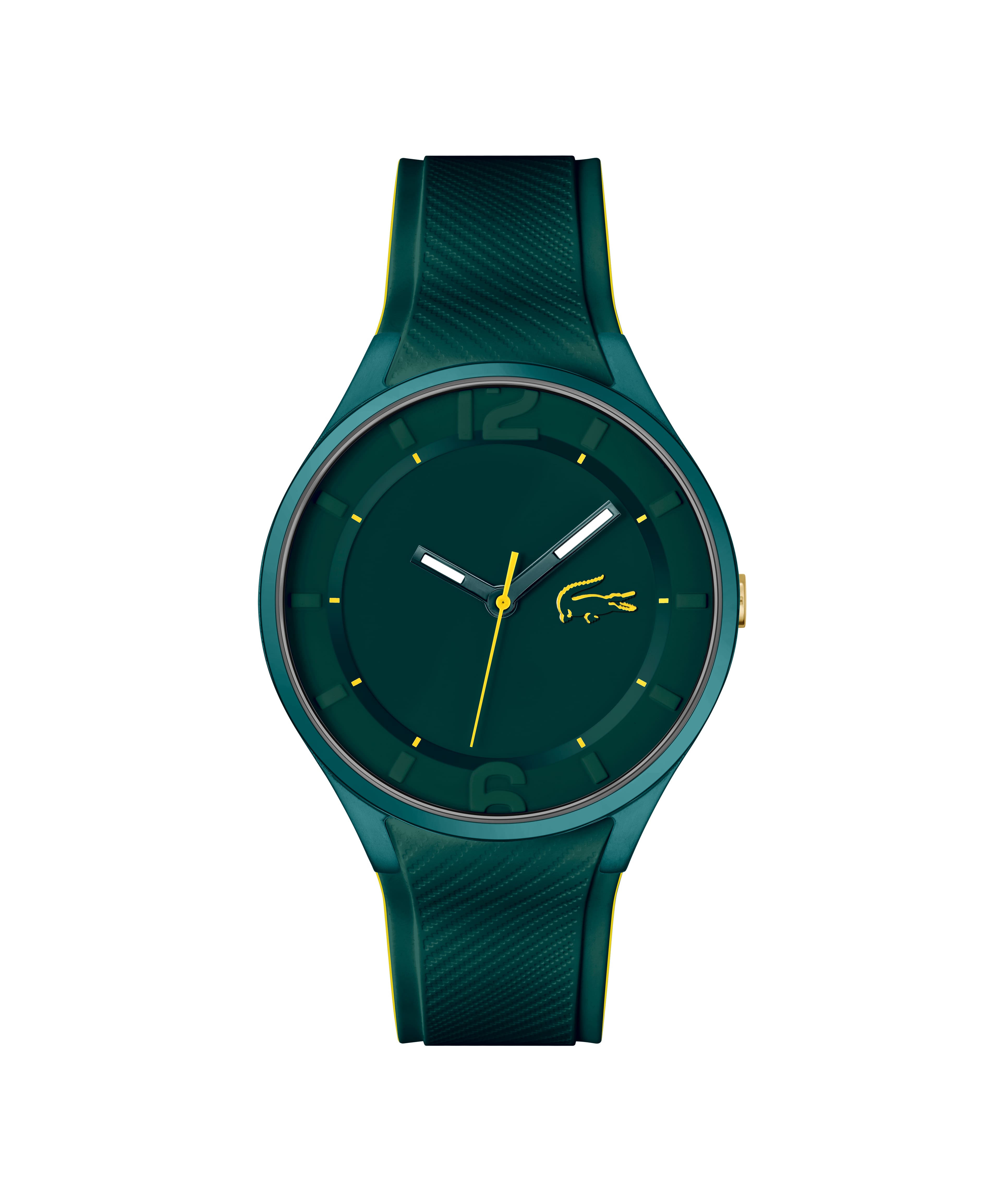Ollie Three Hand Green Silicone Watch - Men's Watches - New In